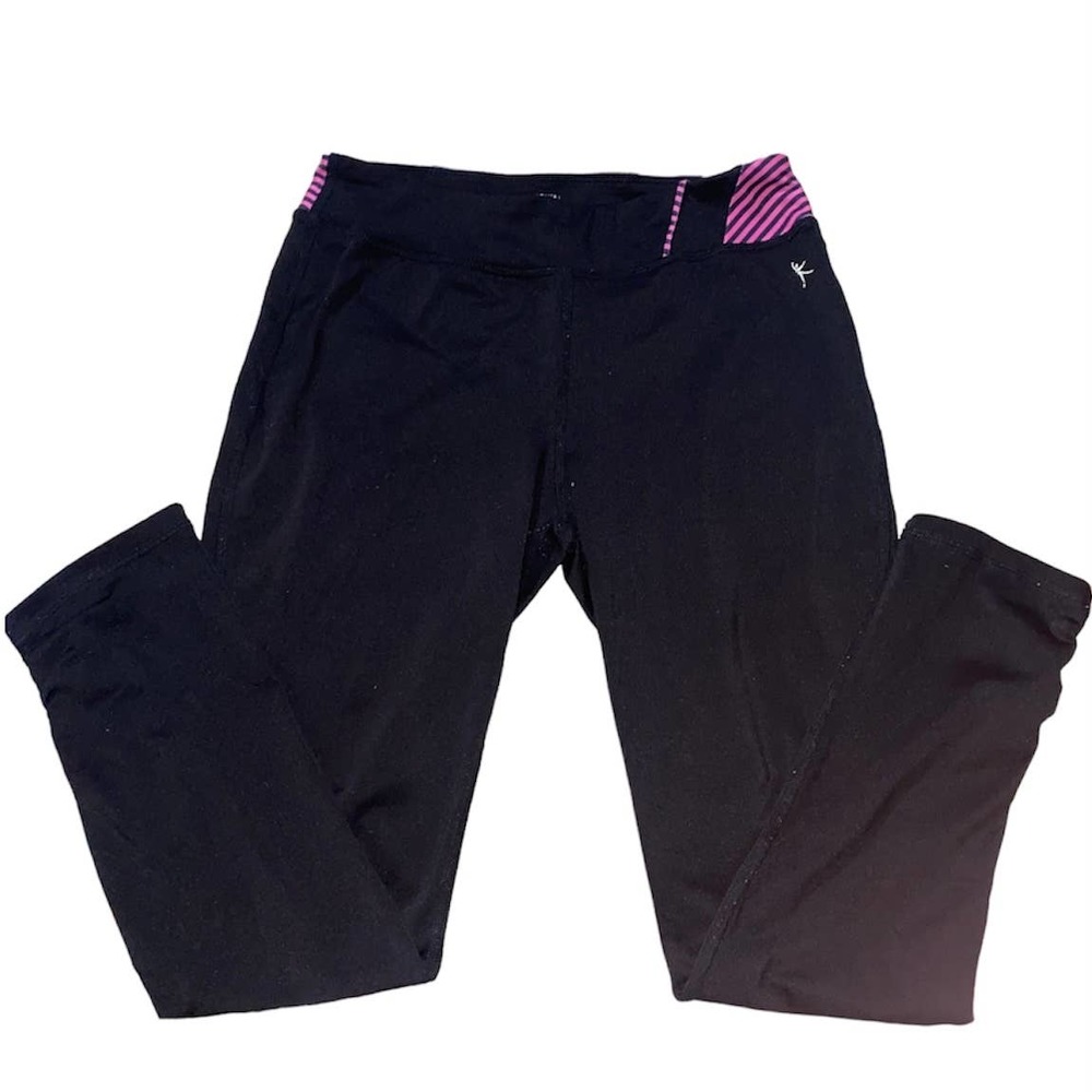 Danskin Now - Dri More Black Leggings - Girl’s Large - Picture 1 of 6